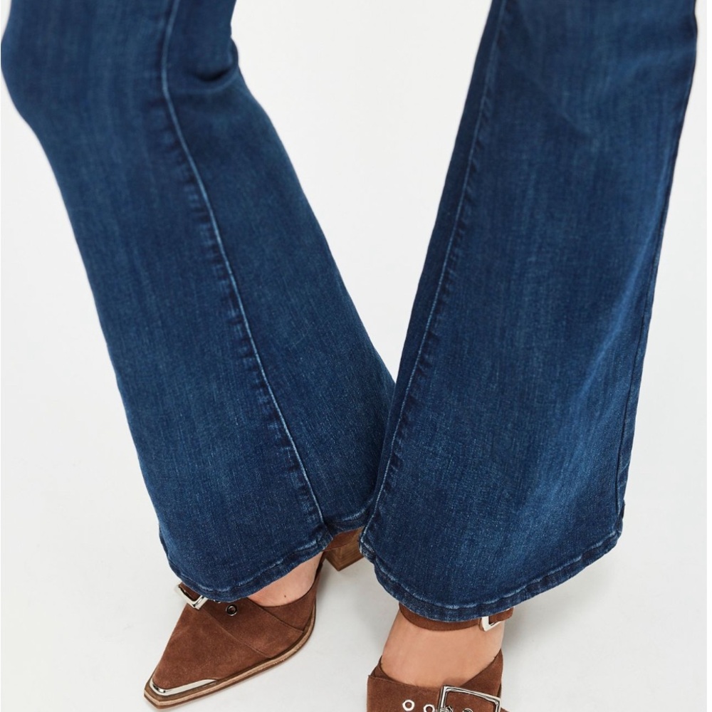 Free People Tan Heeled Shoes with Buckle